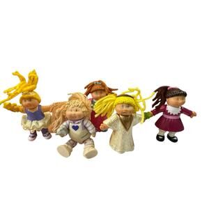 Lot Of 5 1992 McDonald’s Cabbage Patch Kids Toys Angel Dancer